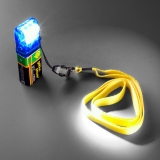 LED-Taschenlampe Power Beam mit 9V-Batterie