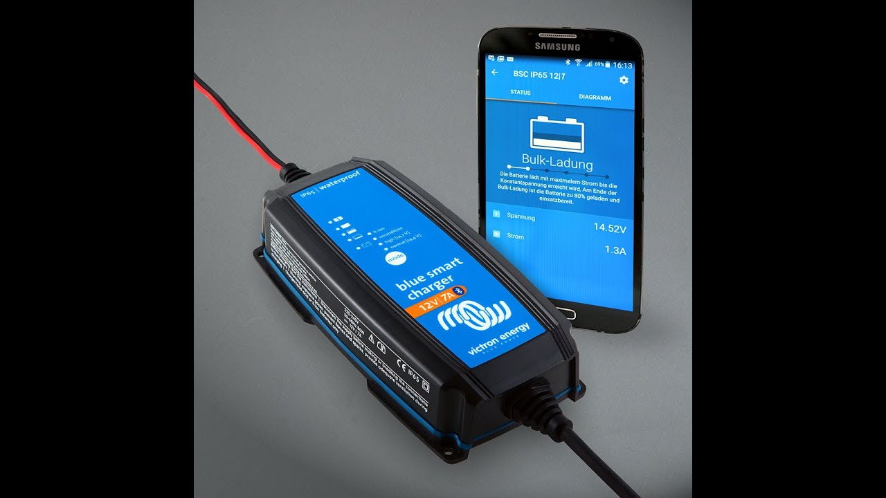 Video zu Batterieladegerät Victron Blue Smart 12V/5A, IP65